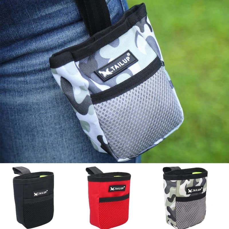 Dog Treat Training Pouch - Quick-Access Waist Clip