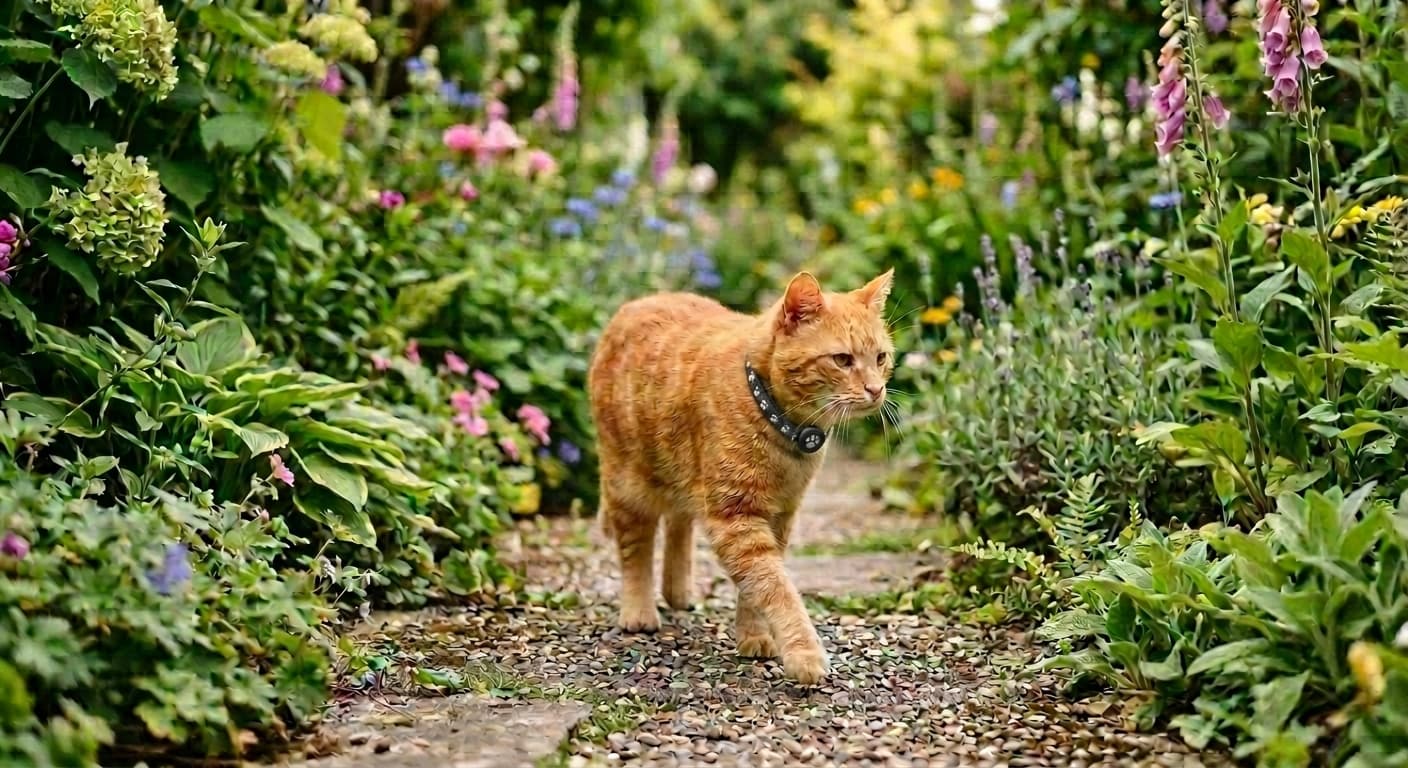 GPS Cat Collar Tracker - Real-Time Location via App - view 2