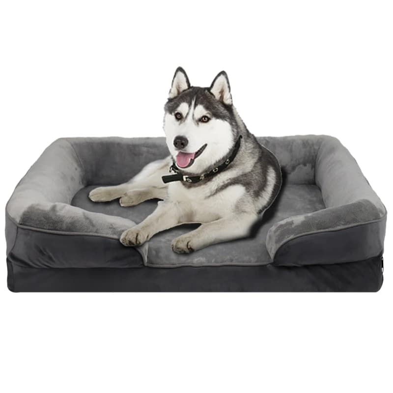 Orthopedic Memory Foam Dog Bed - Washable Cover - view 2