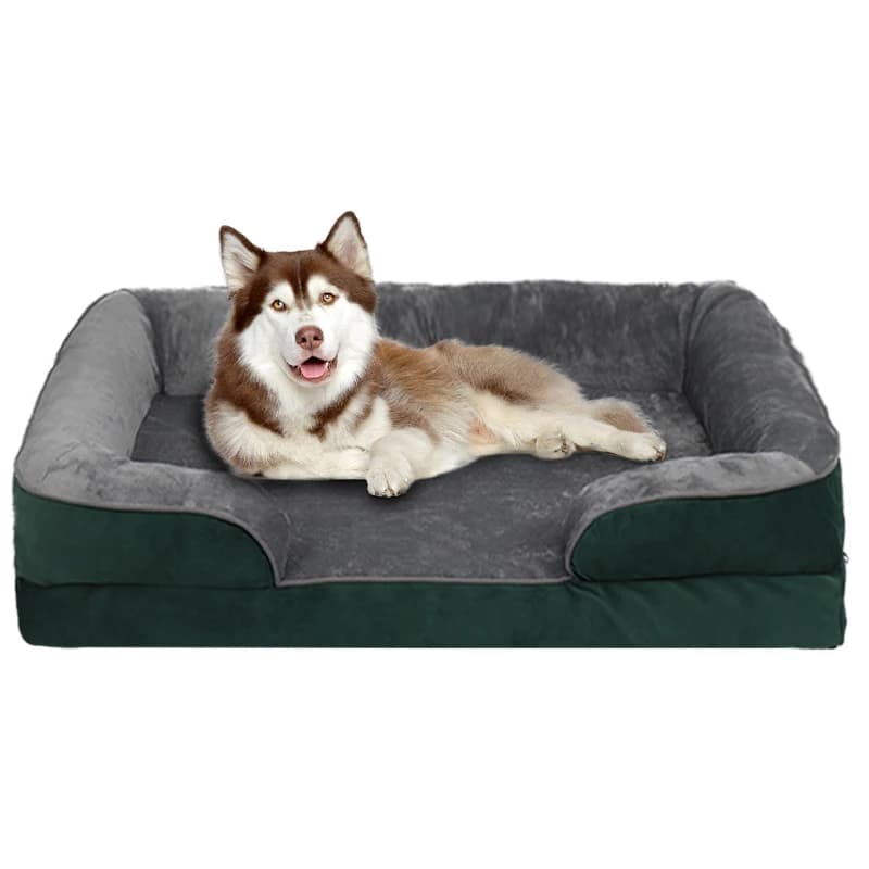 Orthopedic Memory Foam Dog Bed - Washable Cover - view 4
