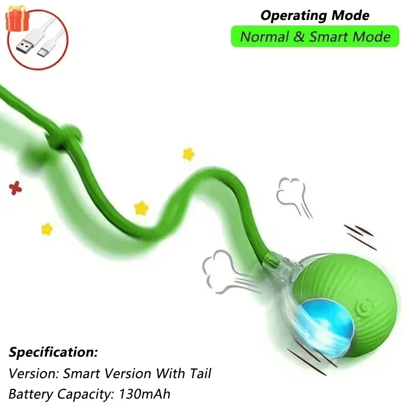 Pounce - Auto-Rolling Cat Toy - view 3