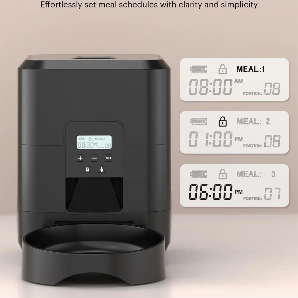 Smart Automatic Pet Feeder - Timed & Programmable - view 3
