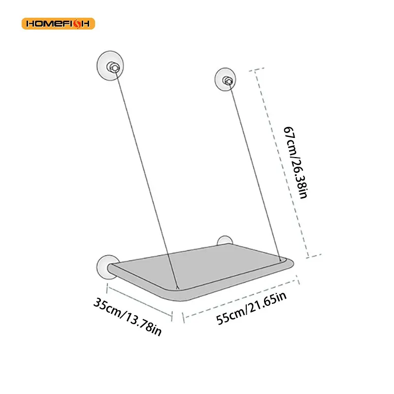 Sunbeam Shelf - Wall-Mounted Window Perch - view 5